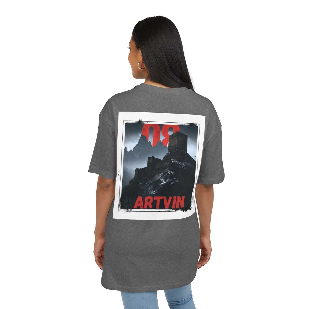 PLKT STUDIOS - ARTVIN 08 OVERSIZE T-SHIRT